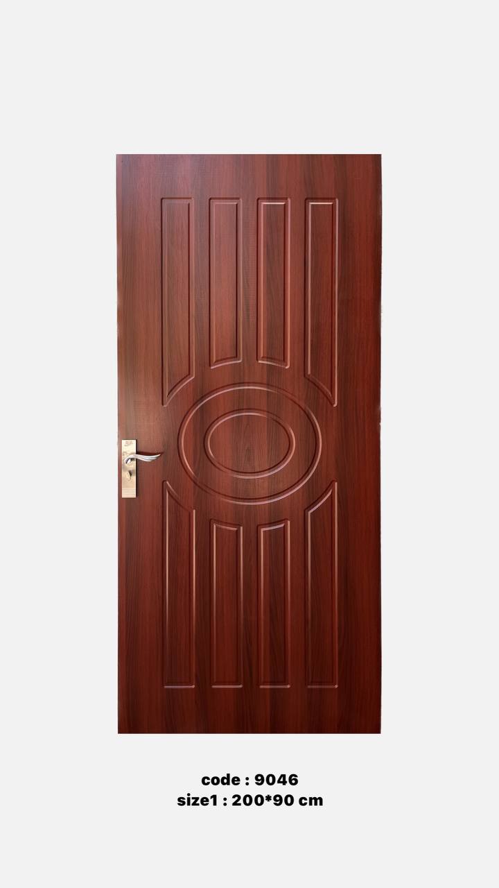درب اتاقی وارداتی با روکش پی وی سی (PVC) کد 9046