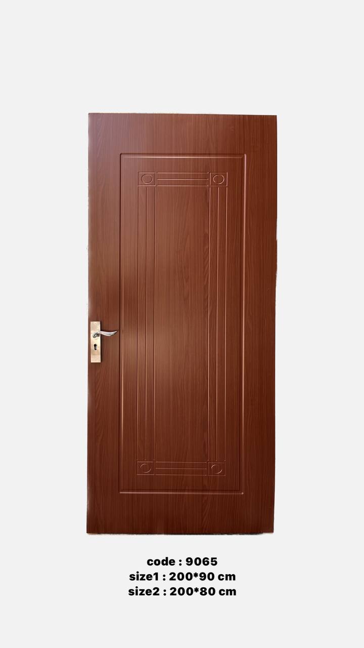 درب اتاقی وارداتی با روکش پی وی سی (PVC) کد 9065